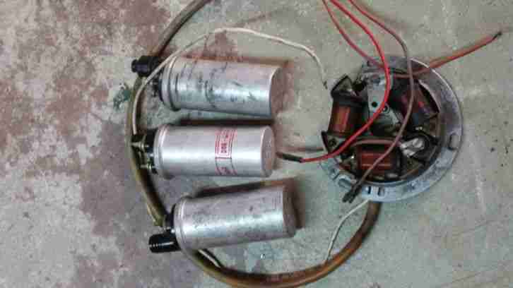 Simson, MZ Teile Konvolut; Zündung