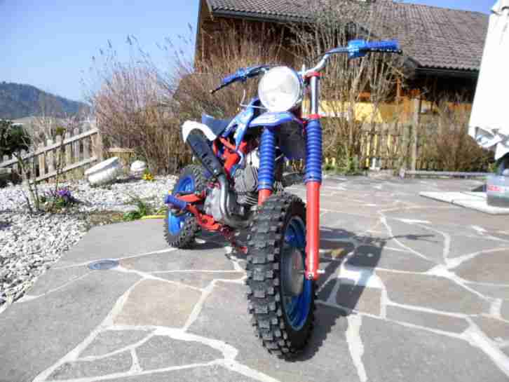 Simson Mini Motocross Kinderbike Poketbike auf Simsonbasis Motocross S50 S51