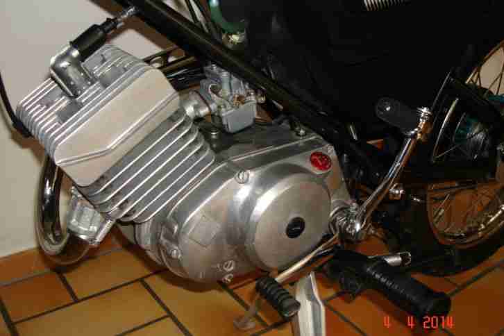Simson Moped S 53 Fighter original erst 1480 km gefahren 12 V Elektronic -TOP -