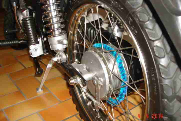 Simson Moped S 53 Fighter original erst 1480 km gefahren 12 V Elektronic -TOP -