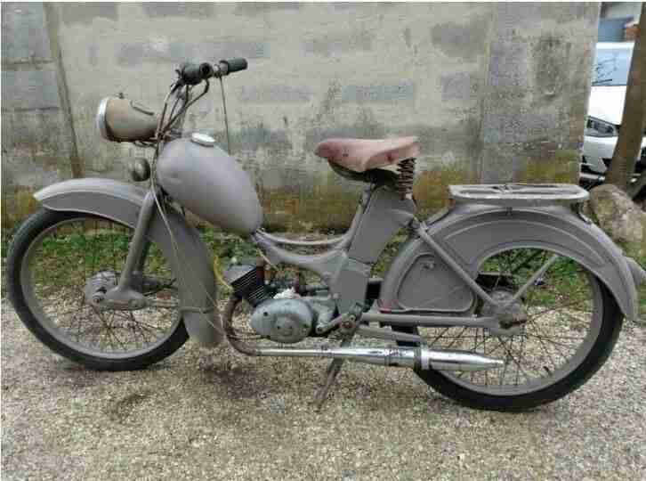 Motorrad Moped Sr 1957 Antik Original