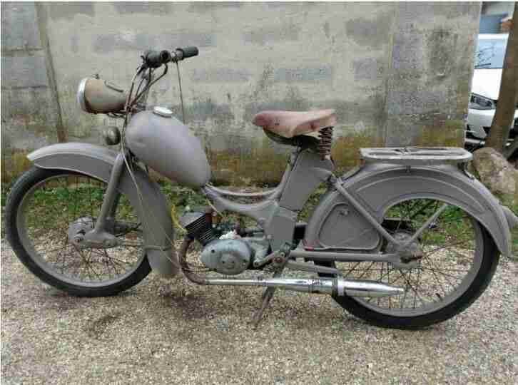 Simson Motorrad Moped Sr 1957 Antik Original German Motor Simson Suhl