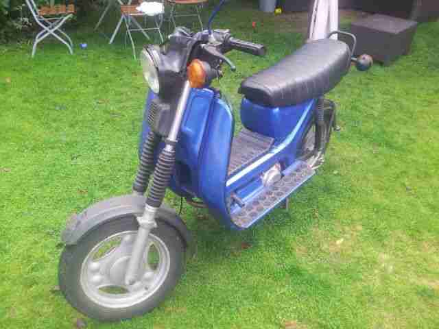 Simson Roller 12V 60 KM/H 4 Gang mit Papieren