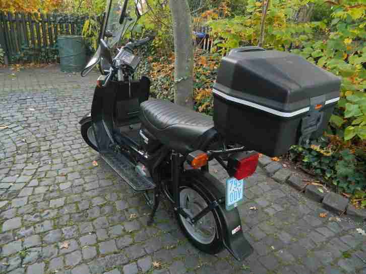 Simson Roller 1996 im Sammlerzustand 1800km wie neu viel Zubehör 4 Gang 50 ccm