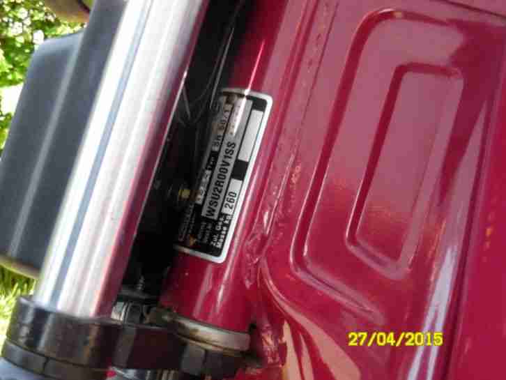 Simson Roller SR 50/1, 50 km/h, Original 3100 km, Bj. 1995, Kickstarter, 12V
