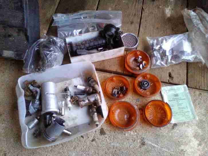 Simson Roller SR 50/1B BJ 89, reparaturbedürftig, viele Ersatzteile