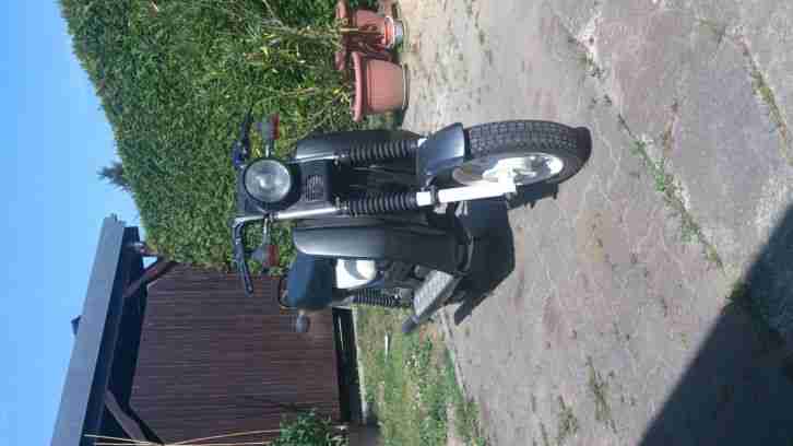 Simson Roller SR 50 schwarz weiß mit Papieren BJ 1987