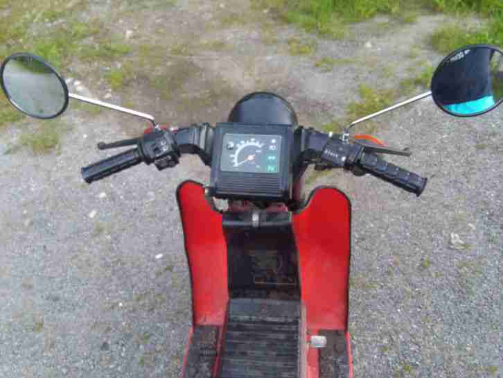 Simson Roller SR50 B4 Rot Springt an/fährt Papiere Elektrik i.O. Moped