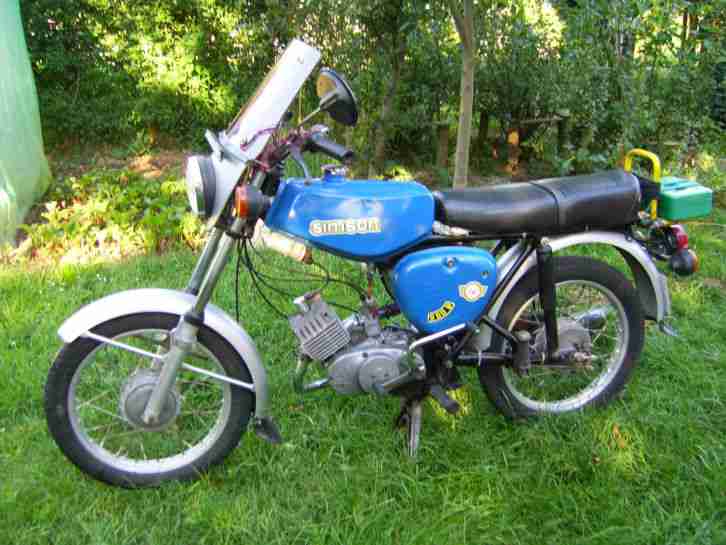 Simson S-50 B-2 1978 Guter Zustand Moped