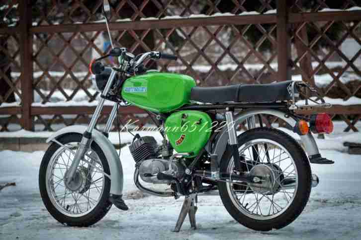 Simson S 50 B , sehr schön, Bj.: 1976 seltene grüne Farbe