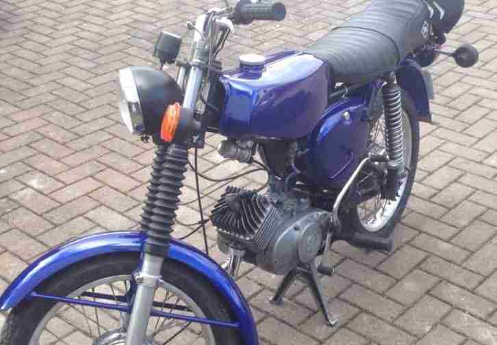 Simson S 50 gebraucht aufgebaut Kult keine S 51 Moped