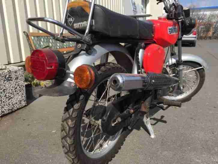 Simson S 50 mit Fahrzeugpapiere