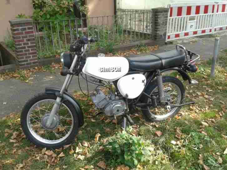 Simson S 51, 1 A Zustand, Tank, Auspuff, Lack etc. neu