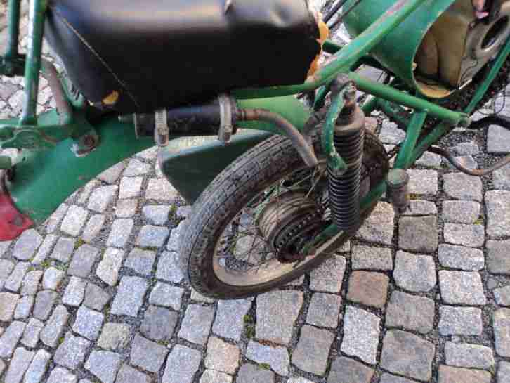 Simson S 51 4 Gang Marzocchi Scheibenbremse modifiziert BJ.81 DDR