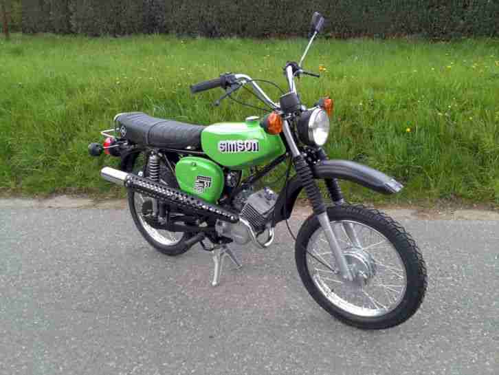 Simson S 51 Enduro Neuaufbau Neufahrzeug