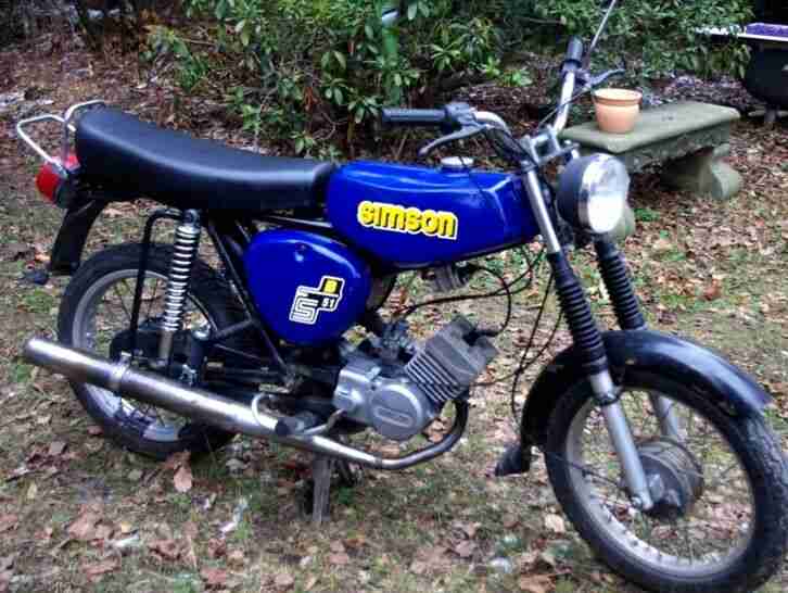 S 51 N Baujahr 1983 Moped läuft