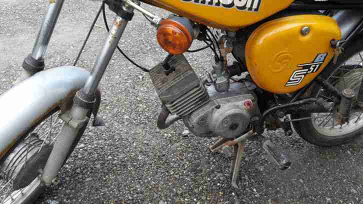 Simson S 51 Originalzustand DDR