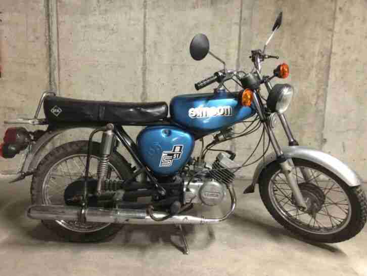 Simson S 51 S51 generalüberholt blau Bj 89 Oldtimer 50 ccm dt. Versicherung