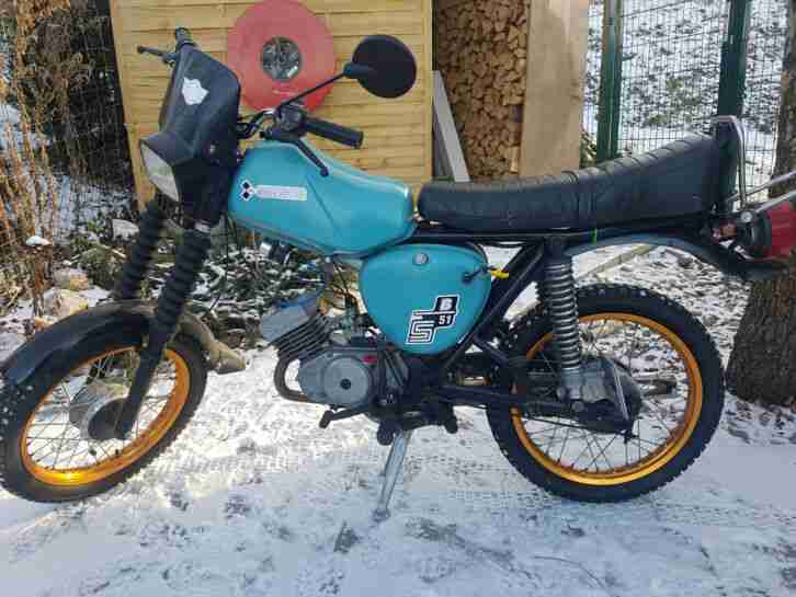 S 51, mit 85ccm 5Gang Motor vieles