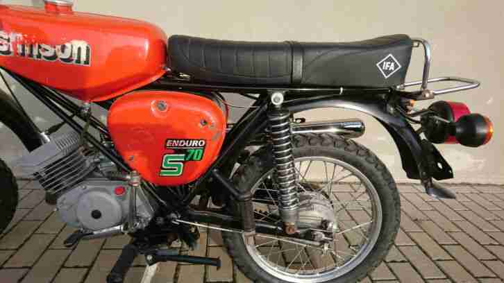 Simson S 70 Enduro, Originalzustand