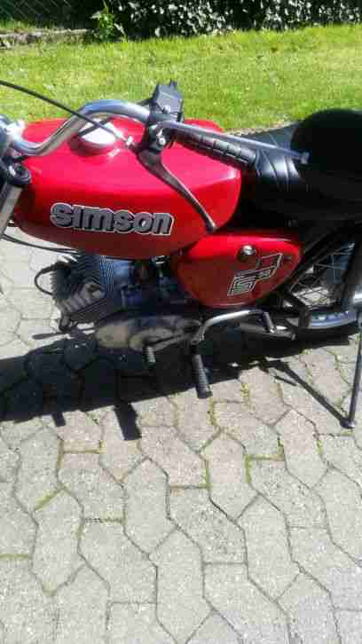 Simson S50/51 (Rahmen) mit S50 Motor