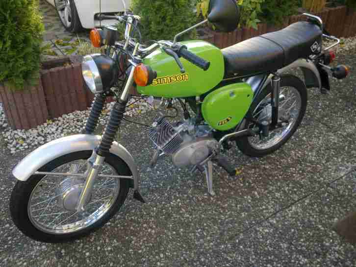 Simson S50 B1 Bj.1977 - fachmännisch Restauriert- wie NEU-alles wie ORIGINAL !!!