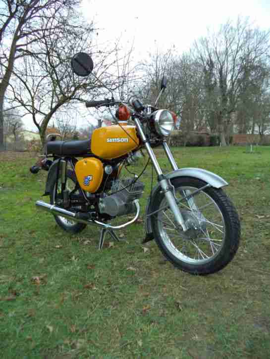 Simson S50 B1 Oldtimer Baujahr 1976 Restauriert Neuaufbau