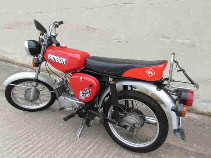 Simson S50 B1 + Papiere + Lieferung