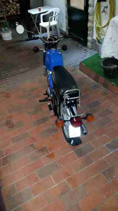Simson S50 B1 mit Ersatzteilen