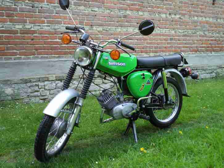 Simson S50 B2 Elektronic Neuaufbau Restauriert