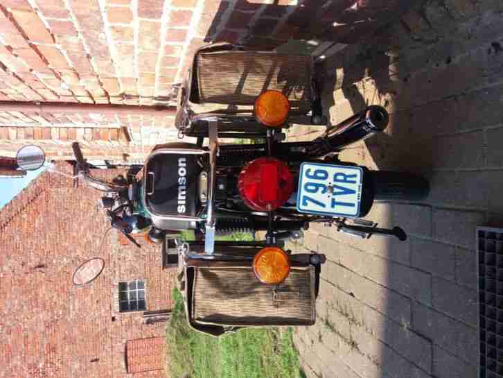 Simson S50 Bj. 1978 Restauration/Neuaufbau/Papiere