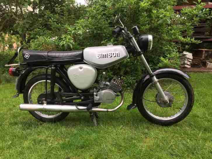 Simson S50 Moped Motorrad Oldtimer DDR S51