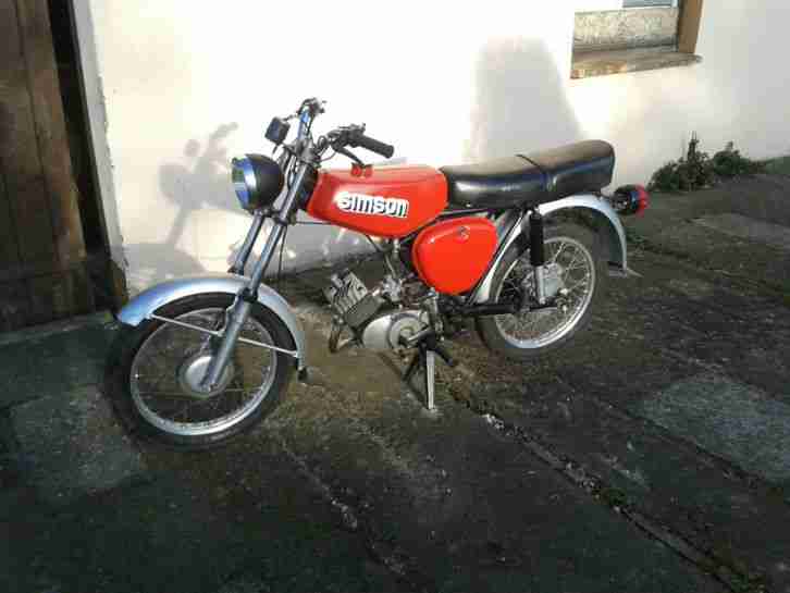Simson S50 N Moped mit Papieren DDR Baujahr 1979