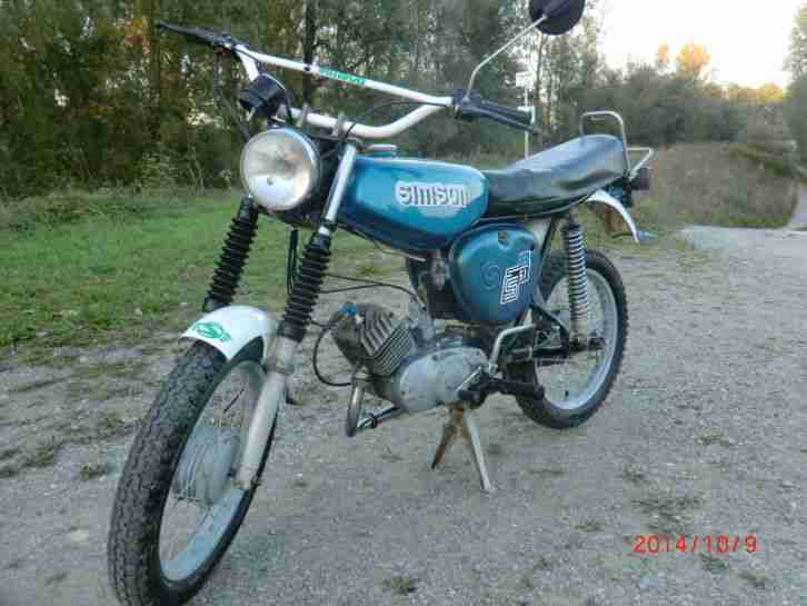 S50B1 3 Gang läuft 50ccm Baujahr 1977