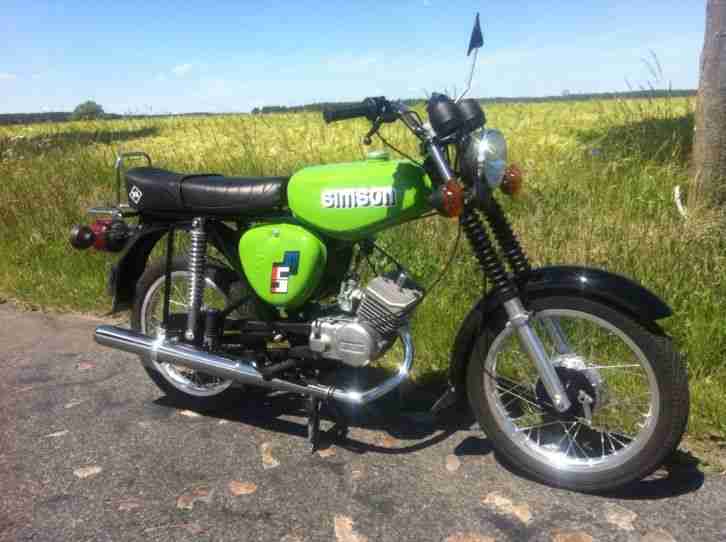 Simson S51/1 Bj.1989 mit Papiere Neuaufbau
