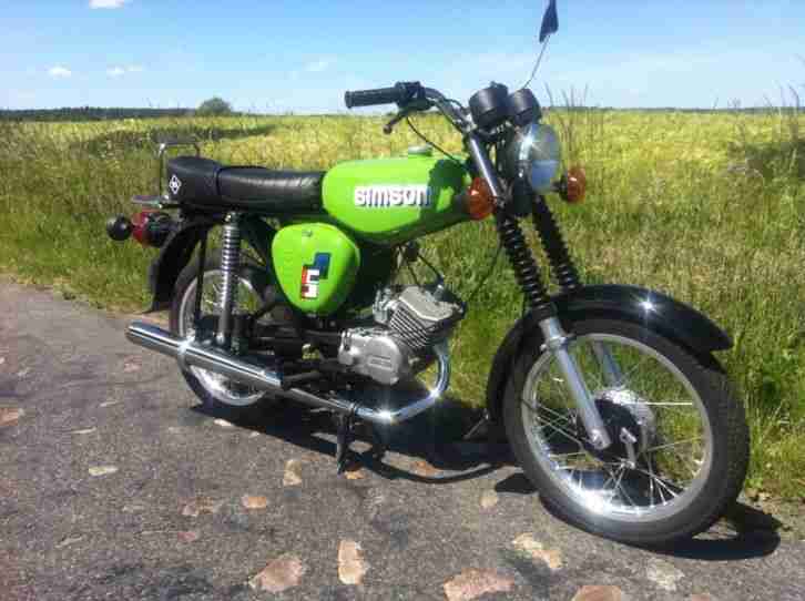 Simson S51/1 Bj.1989 mit Papiere Neuaufbau