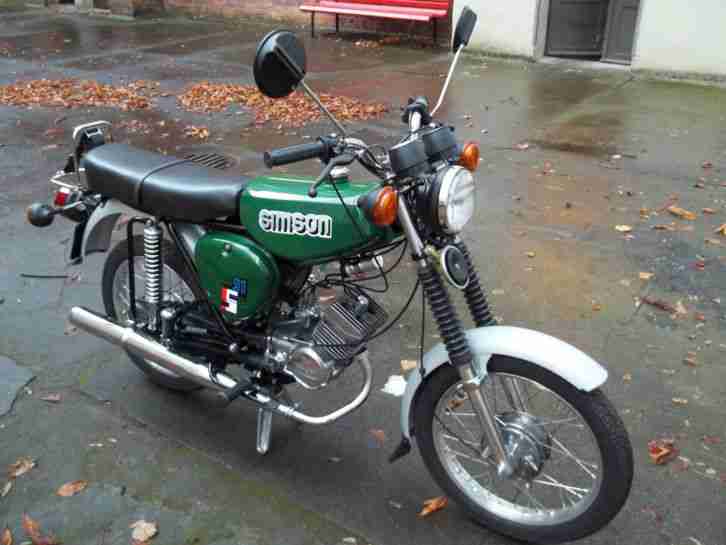 Simson S51/1 Bj 1990 12V 60km/h komplett restauriert
