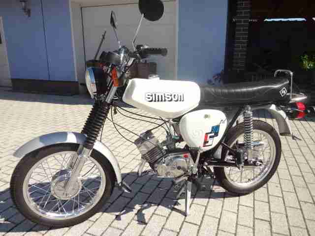 Simson S51/1 C Bj.1989 Comfort Neuaufbau bundesw.Lieferung 60km/h top !!