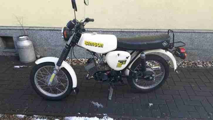 Simson S51/1 Comfort 12V Elektronik DZM IFA 4gang