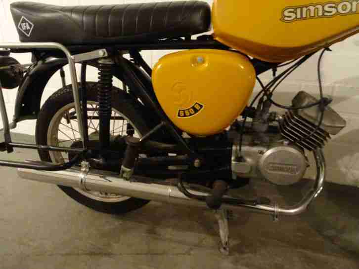 Simson S51 12V Elektronik 4 Gang mit Vape-Zündung und Papiere