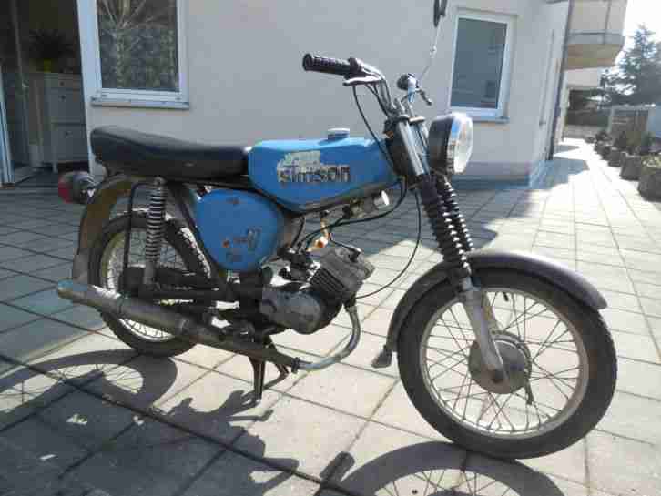 Simson S51 - 3 Gang / Baujahr 1984 für Restauration