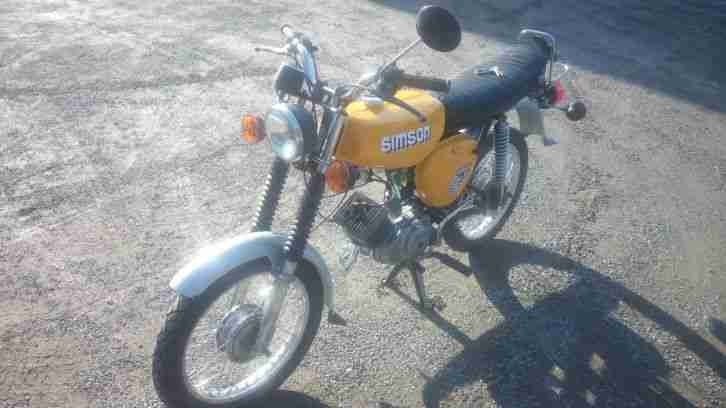 Simson S51 4 Gang ELEKTRONIK / Lackiert / Motor Überholt / Papiere / Original