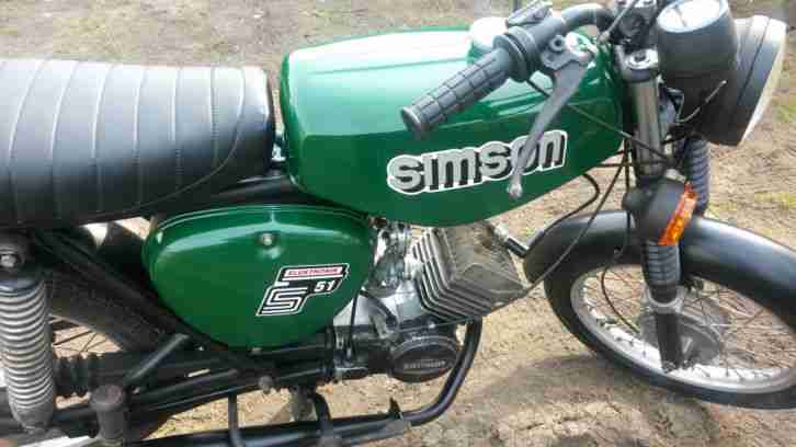 Simson S51 4 Gang Elektronik Bj.1981 mit Betriebserlaubnis