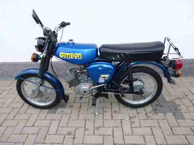 Simson S51 - 4 Gang / Elektronik Bj 1982 - Neu aufgebaut!