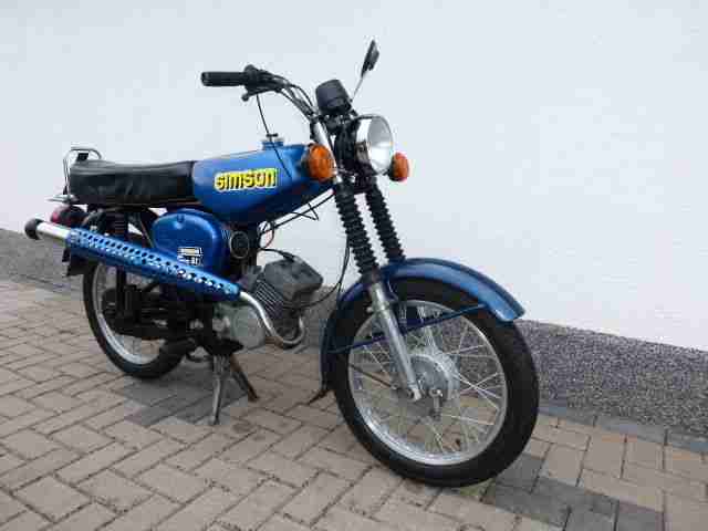 Simson S51 - 4 Gang / Elektronik Bj 1982 - Neu aufgebaut!