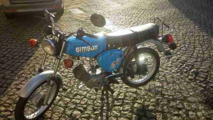 Simson S51 4 Gang / Neu Lackiert / Motor überholt / Mit Original Papiere