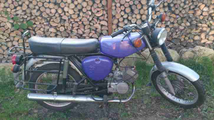 Simson S51 4 Gang, fahrbereit, kein SR2, Schwalbe, Habicht AWO