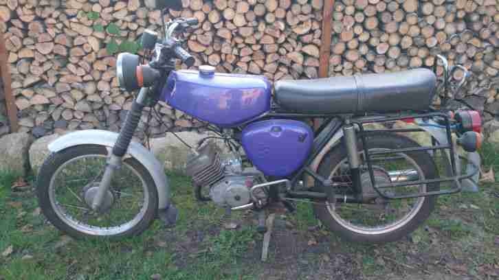 Simson S51 4 Gang, fahrbereit, kein SR2, Schwalbe, Habicht AWO