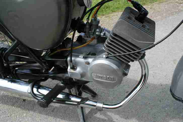 Simson S51 4-Gang läuft und fährt, alles funktioniert Originalpapiere