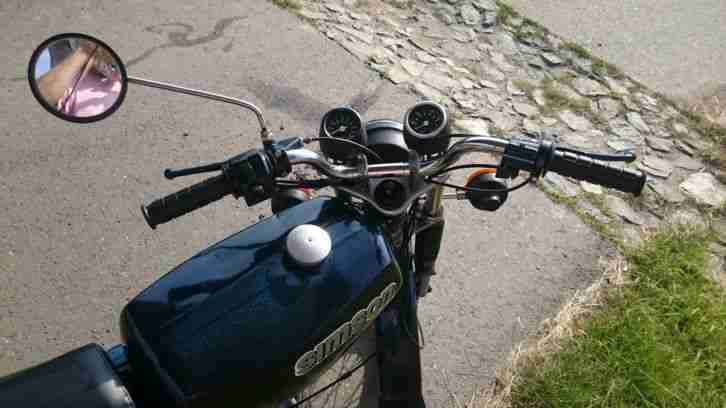 Simson S51, 4 Gang mit Drehzahlmesser